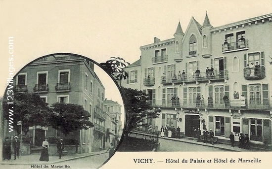 Carte postale de Vichy