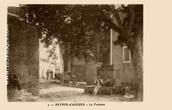Carte postale de Peypin-d Aigues