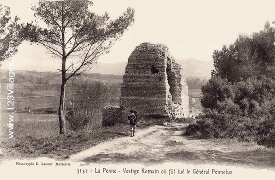 Carte postale de La Penne-sur Huveaune 