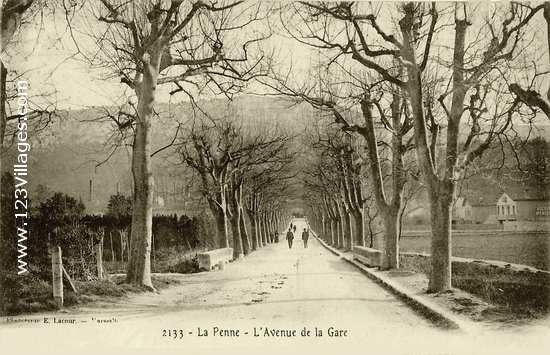 Carte postale de La Penne-sur Huveaune 