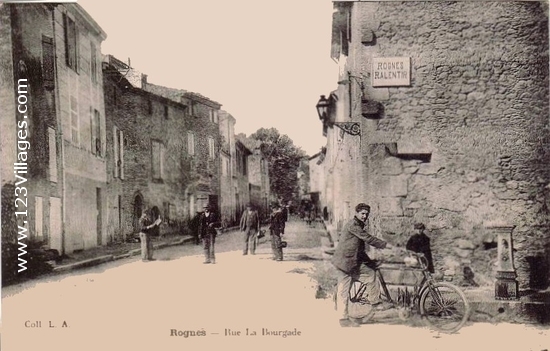 Carte postale de Rognes