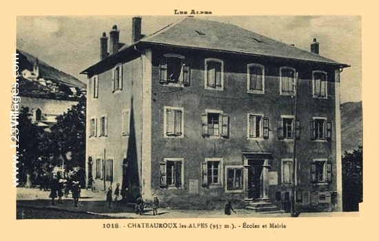 Carte postale de Chateauroux-Les-Alpes 