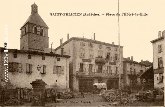 Carte postale de Saint-Felicien 