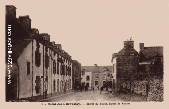 Carte postale de Saint-Jean-Brevelay 