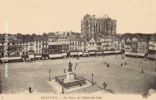 Carte postale de Beauvais