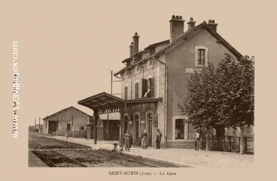 Carte postale de Saint-Aubin