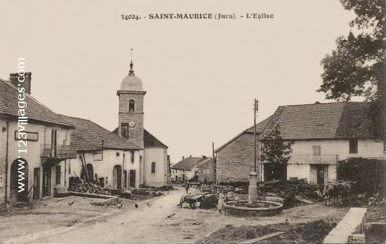 Carte postale de Saint-Maurice-Crillat 