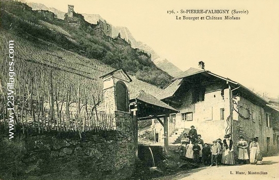 Carte postale de Saint-Pierre-d Albigny