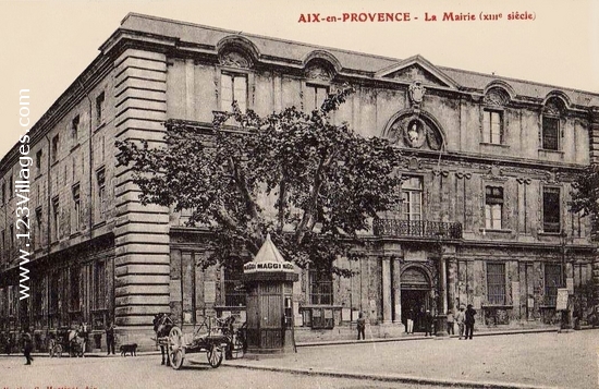 Carte postale de Aix-en-Provence