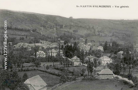 Carte postale de Saint-Martin-Valmeroux